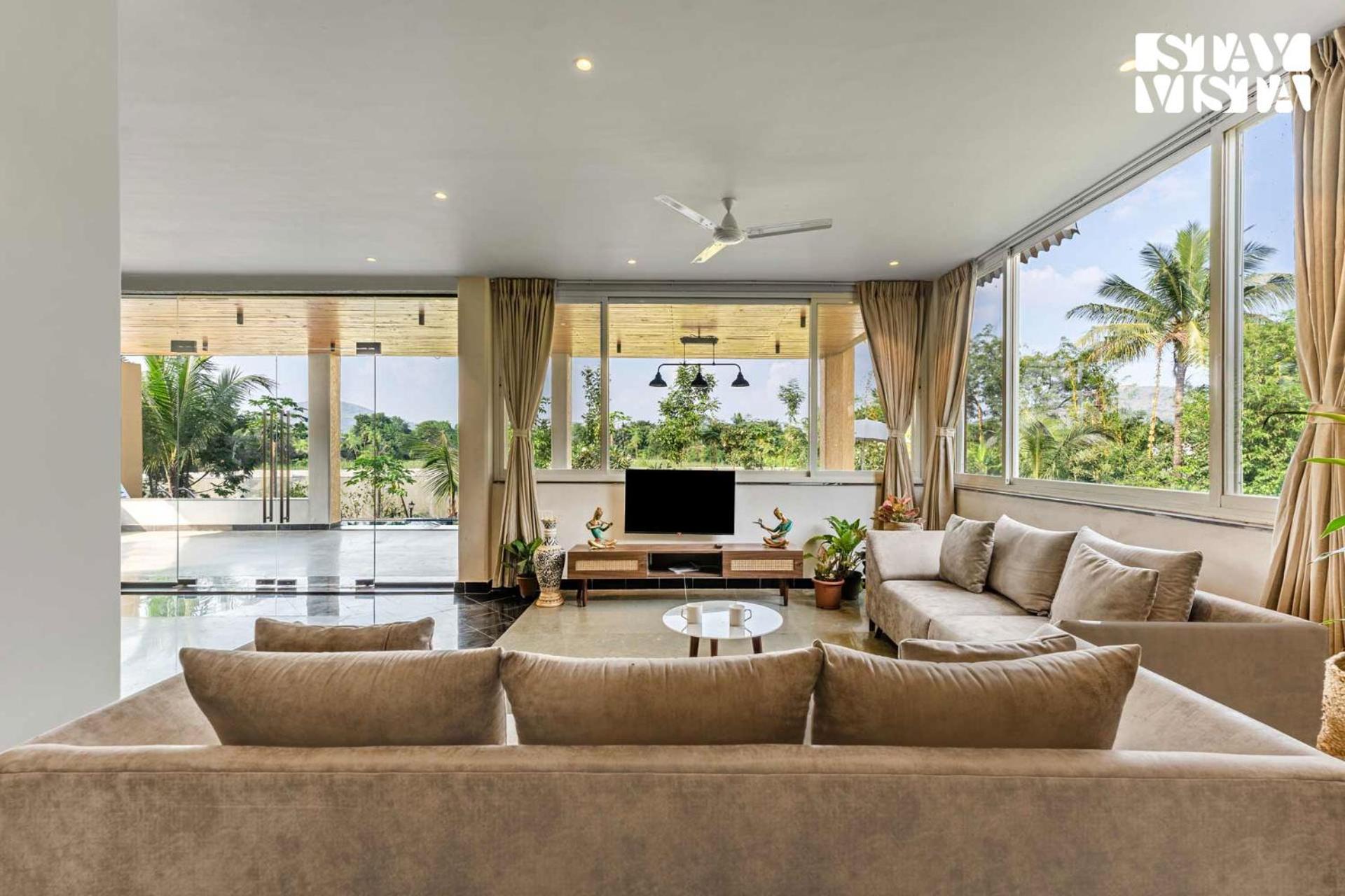 Stayvista At Countryside Meadows With Pool, Ac Πούνε Εξωτερικό φωτογραφία